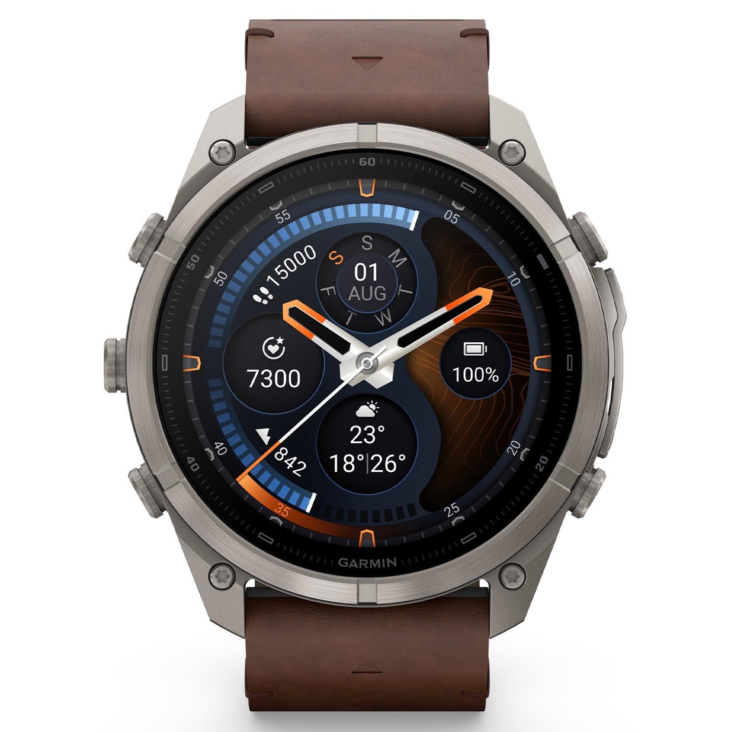 Garmin Fenix 9 Pro inReach 51mm Titanium AMOLED GPS Watch