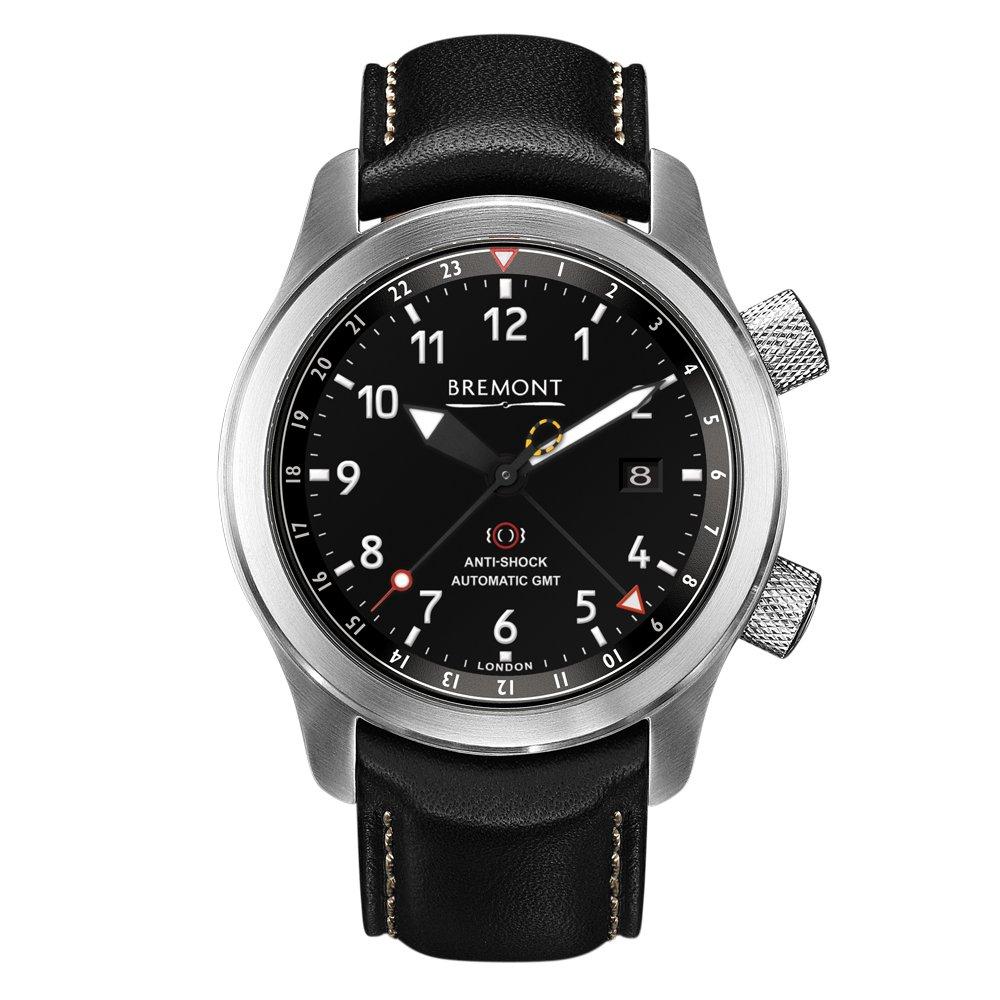 Bremont MBIII GMT Automatic Men's Watch MB111/BZ | 43 mm, Black Dial ...