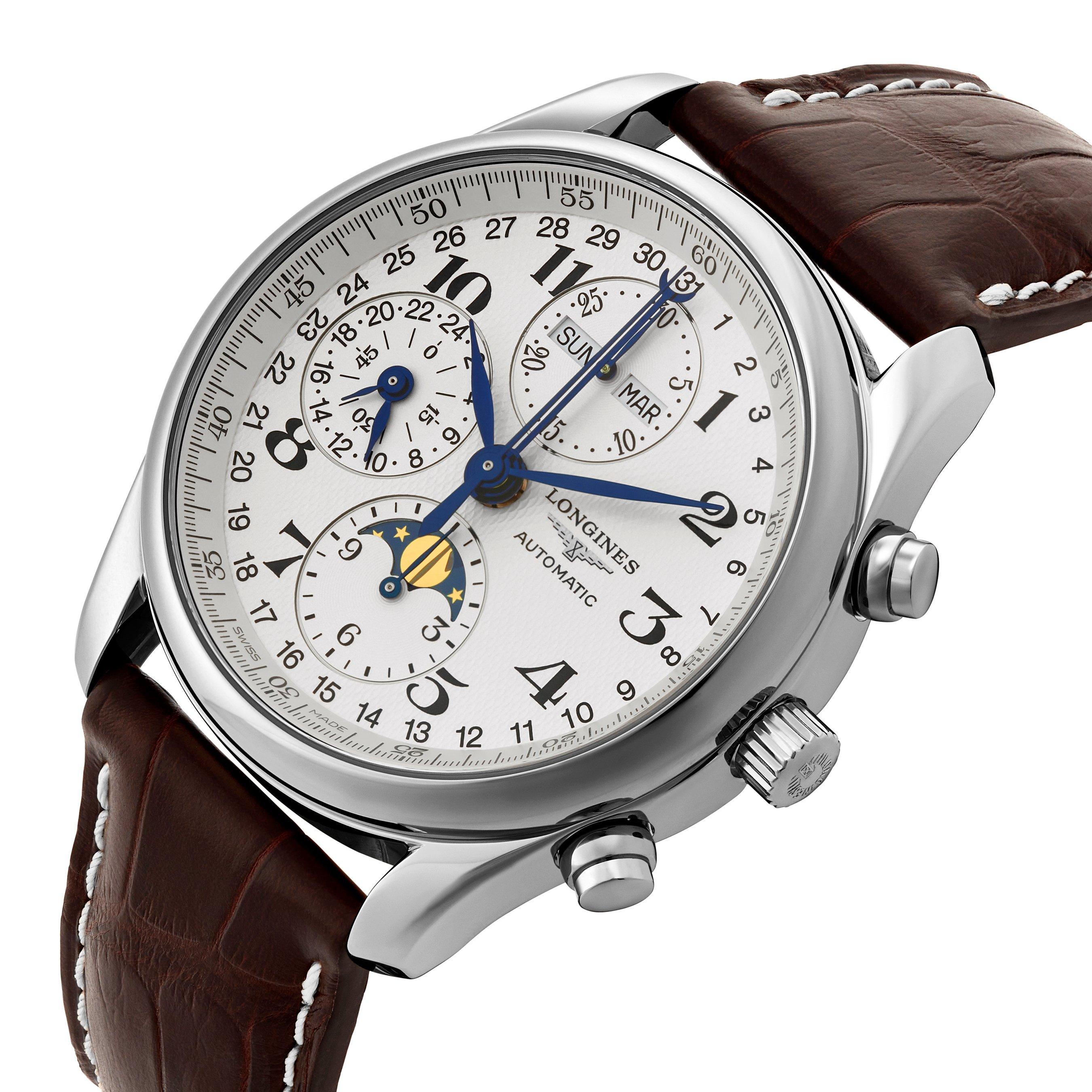 Longines Master Collection Automatic Chronograph Moon phase Men s