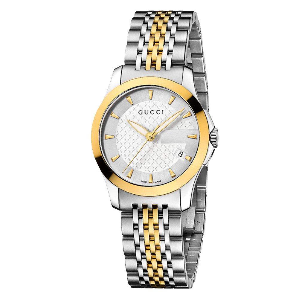 Gucci women's stainless steel watch hotsell