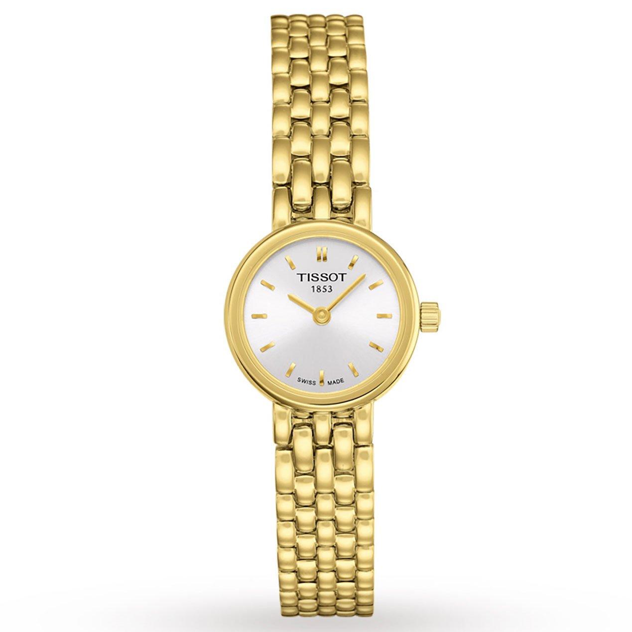 Tissot Lovely Gold Ladies Watch T0580093303100 20 mm Silver