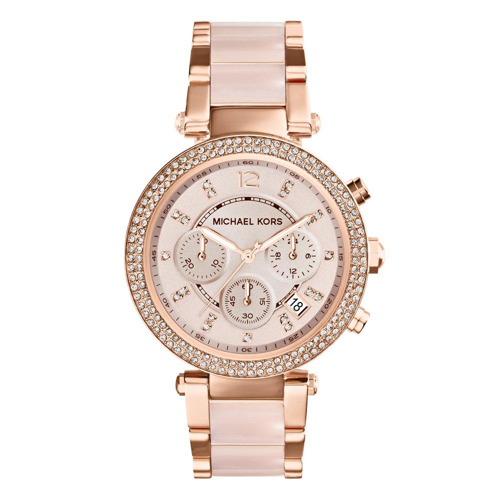 Michael kors full diamond on sale watch