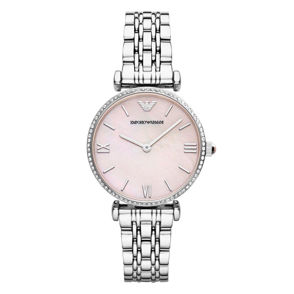 Emporio Armani Crystal Ladies Watch AR1779 | 32 mm, Mother of Pearl ...