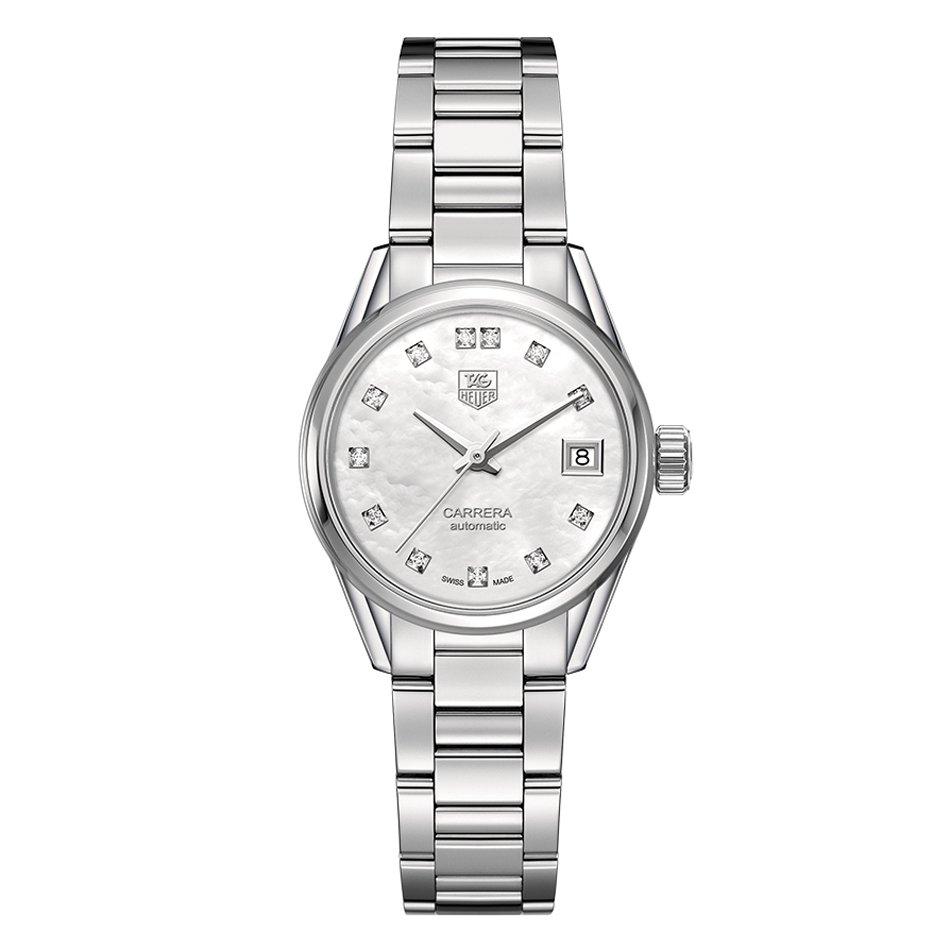 TAG Heuer Carrera Diamond Automatic Ladies Watch WAR2414.BA0776