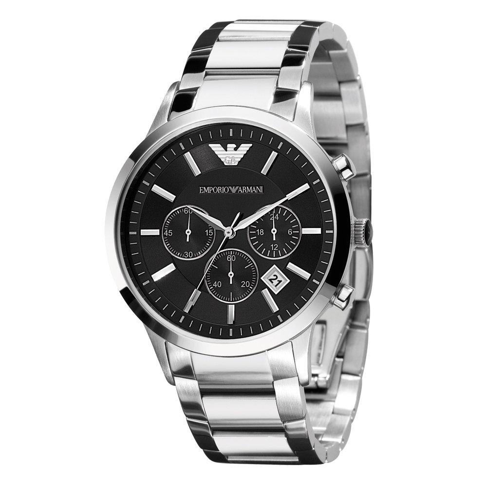 Armani full shop black watch