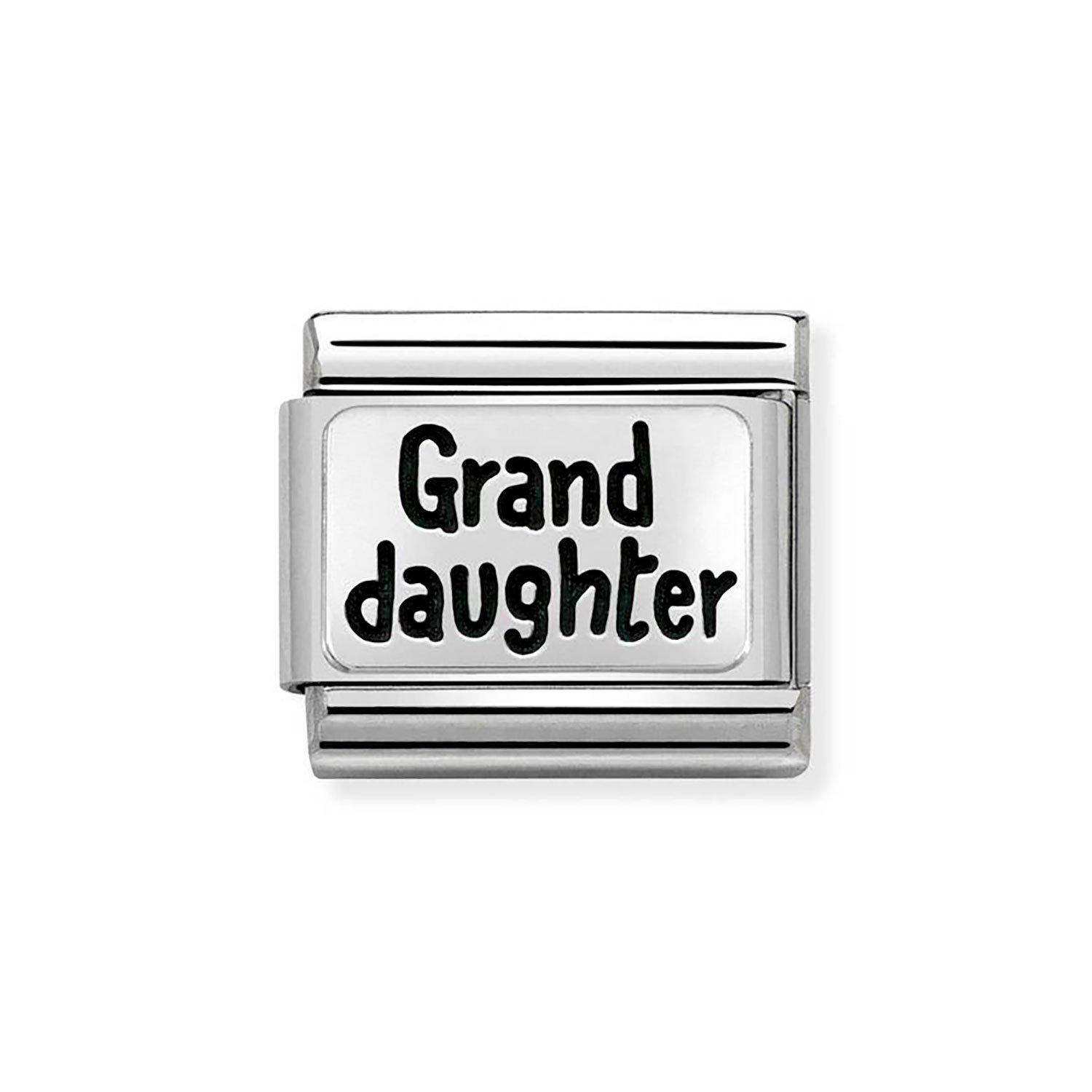 Nomination Composable Stainless Steel Granddaughter Charm