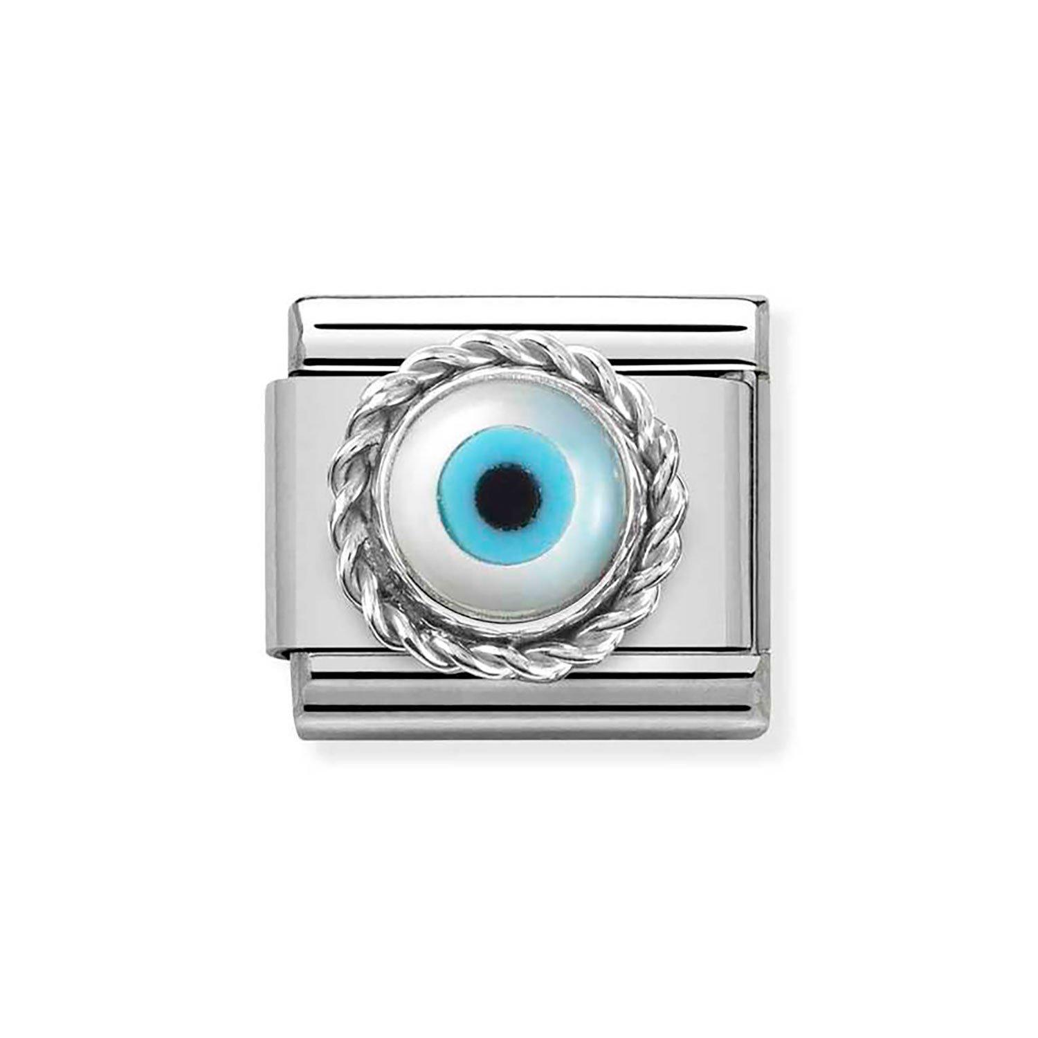 Nomination Composable Stainless Steel Greek Eye Charm