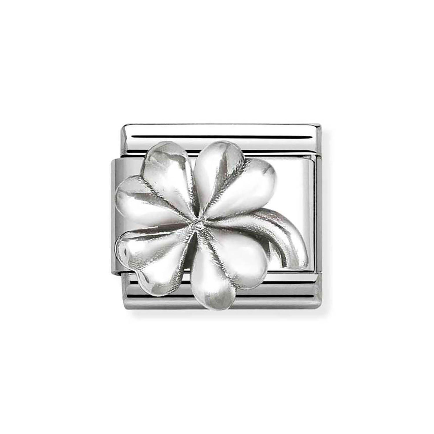 Nomination Composable Classic Stainless Steel Four Leaf Clover Charm