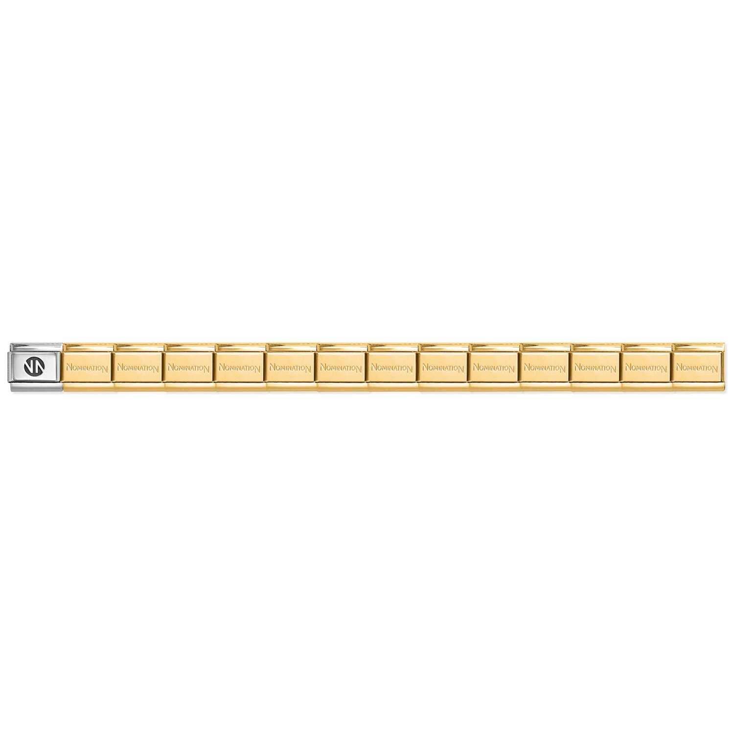 Nomination Composable Classic Yellow Gold Plated 18cm Starter Bracelet