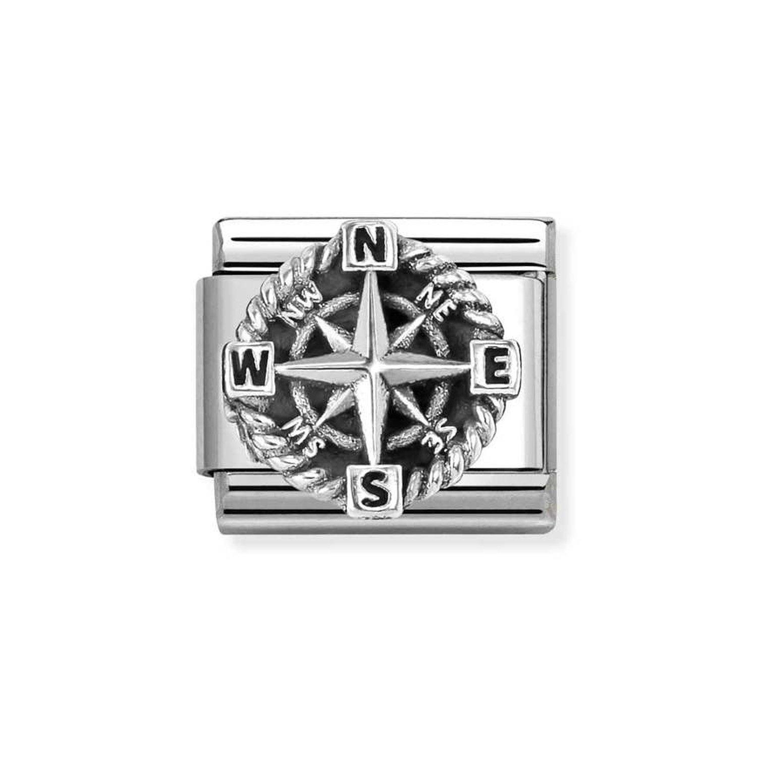 Nomination Composable Classic Stainless Steel Compass Charm