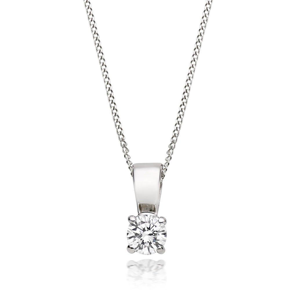 Platinum Diamond Pendant