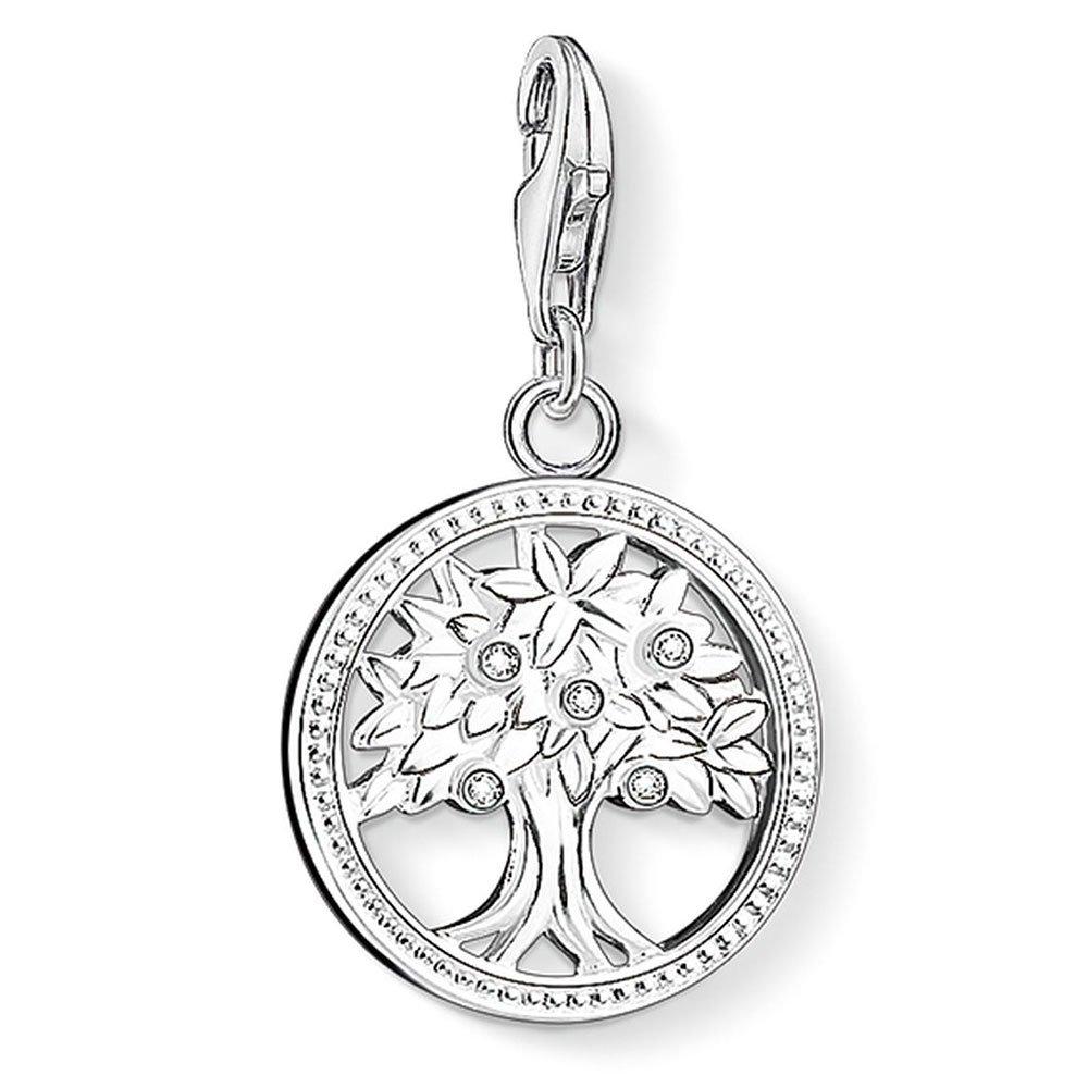 Thomas Sabo Generation Charm Club Silver Cubic Zirconia Tree of Life Charm