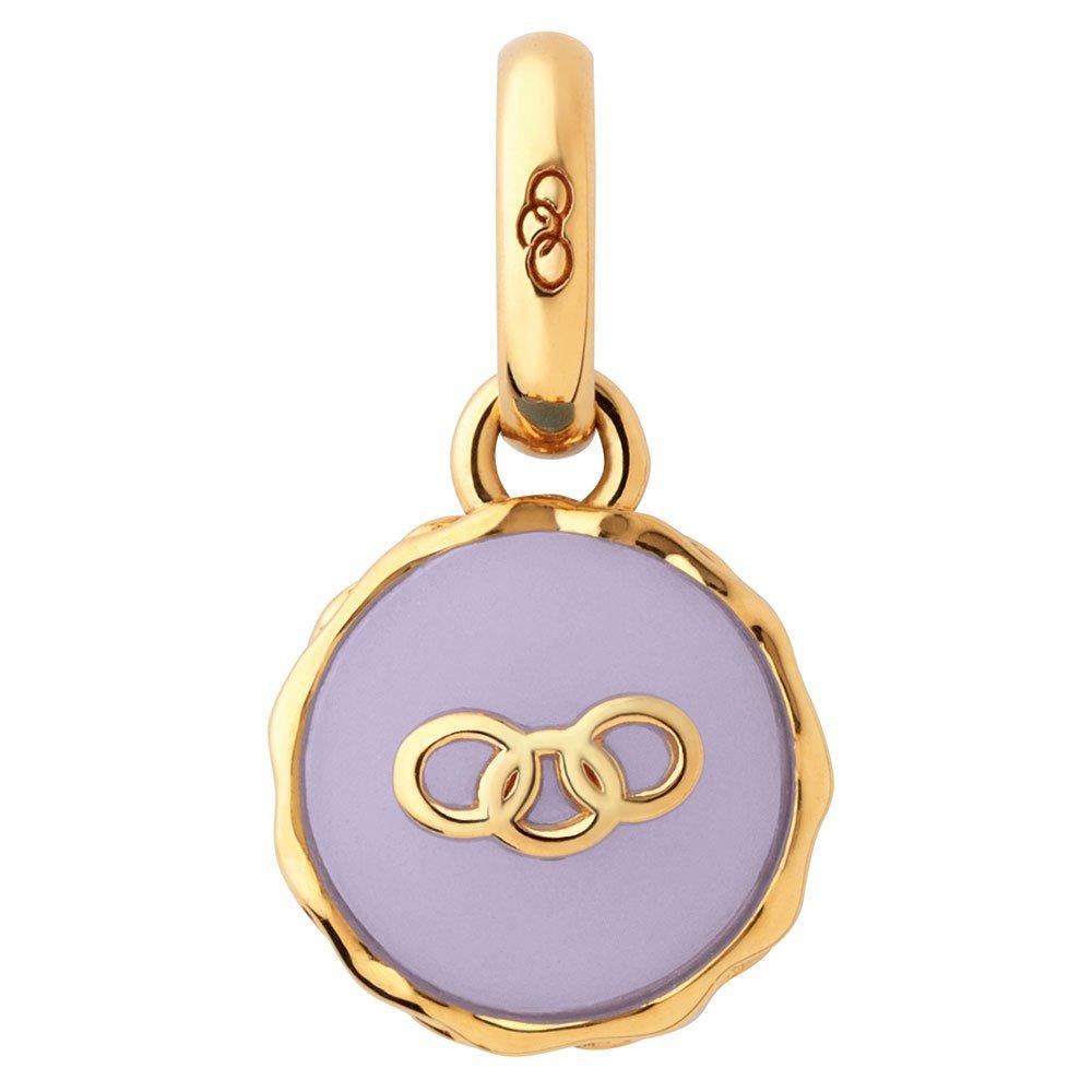 Links Of London 18ct Gold Vermeil Lavender Macaron Charm Beaverbrooks The Jewellers