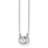 Thomas Sabo Glam & Soul Together Forever Silver Cubic Zirconia Necklace