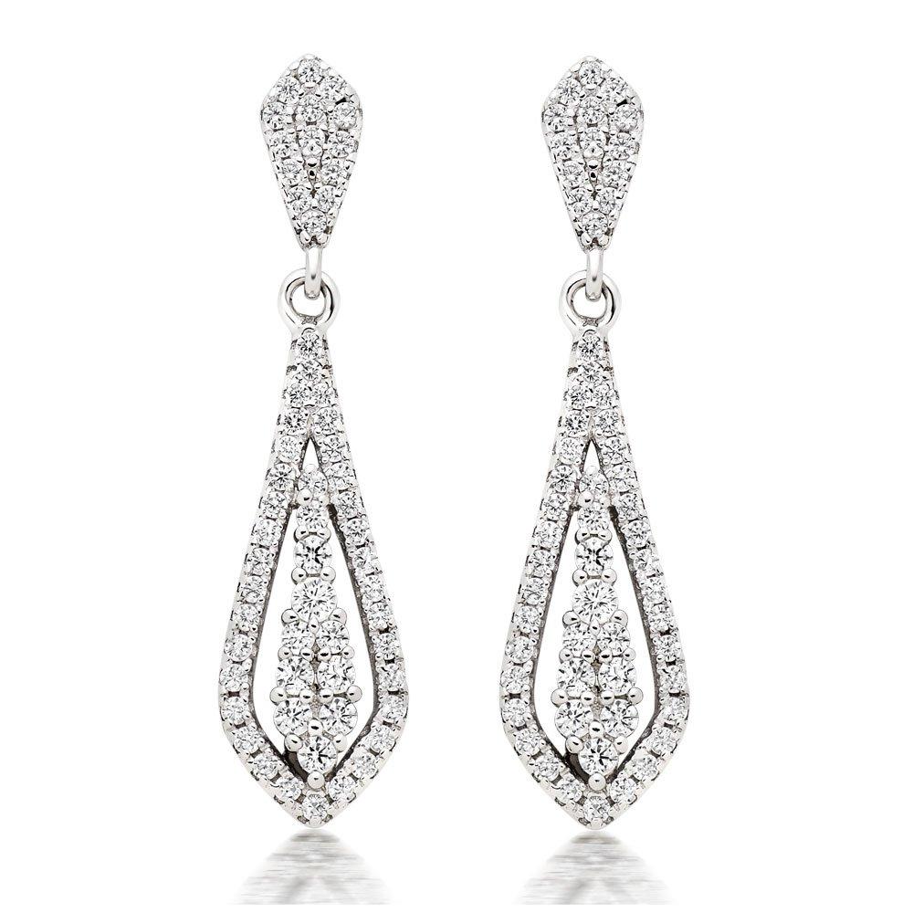 Beaverbrooks store silver earrings