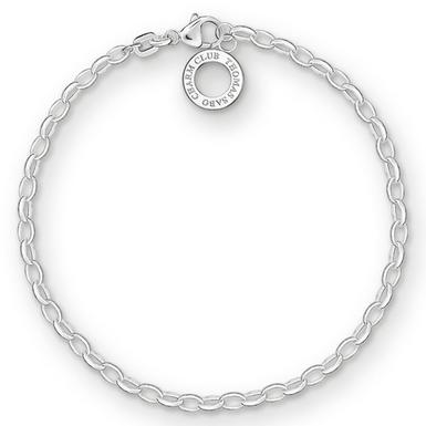 Thomas Sabo Silver Charm Bracelet | 0106859 | Beaverbrooks the Jewellers