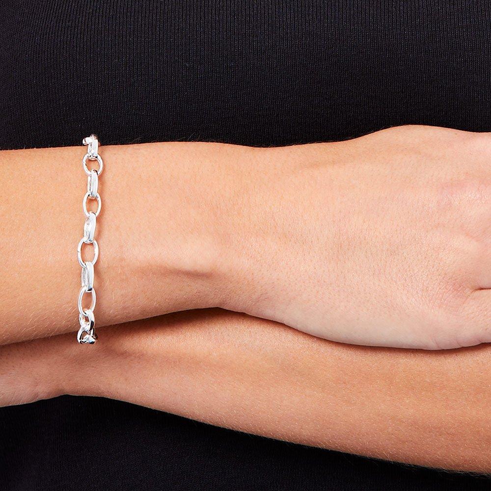 gucci charm bracelet in silver