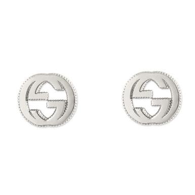 Gucci Interlocking G Silver Earrings