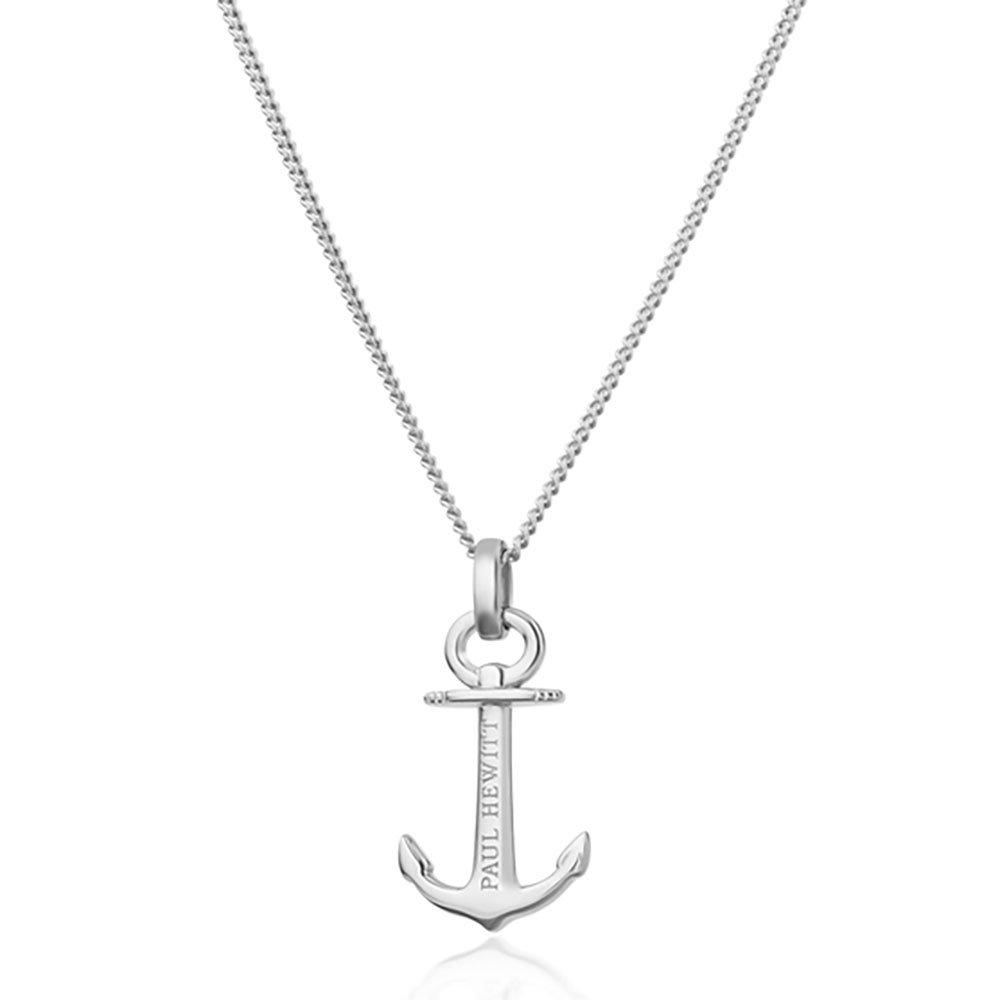 Paul Hewitt Anchor Spirit Silver Necklace 0110791 Beaverbrooks