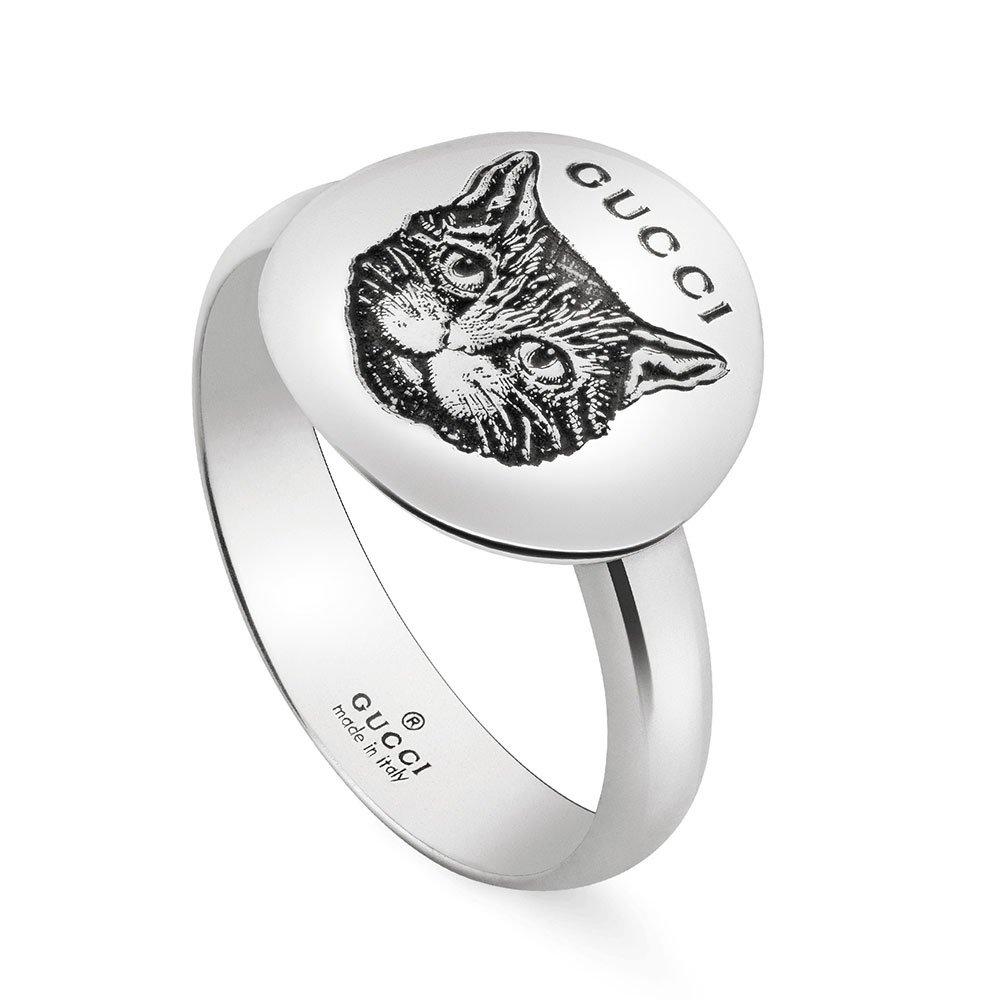 Gucci Blind For Love Silver Ring 0113083 Beaverbrooks the