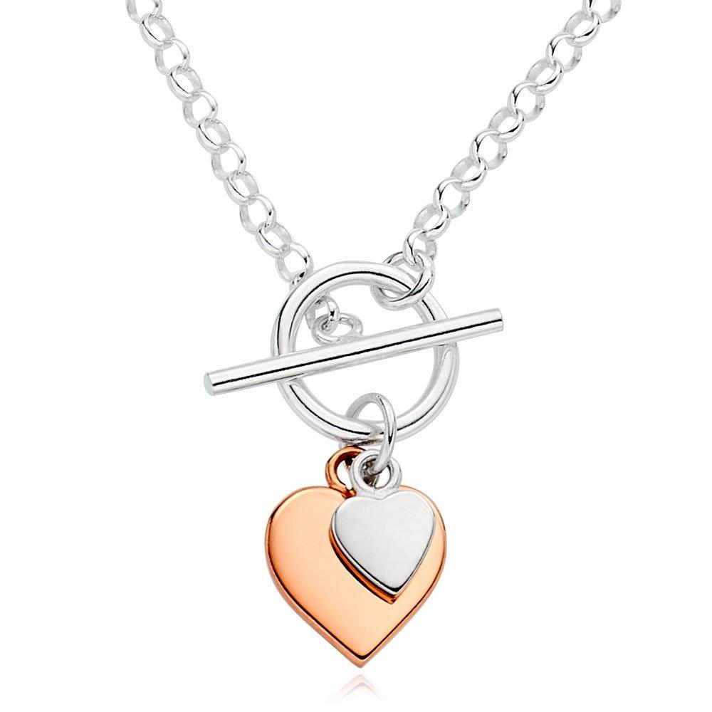 Beaverbrooks rose hot sale gold necklace