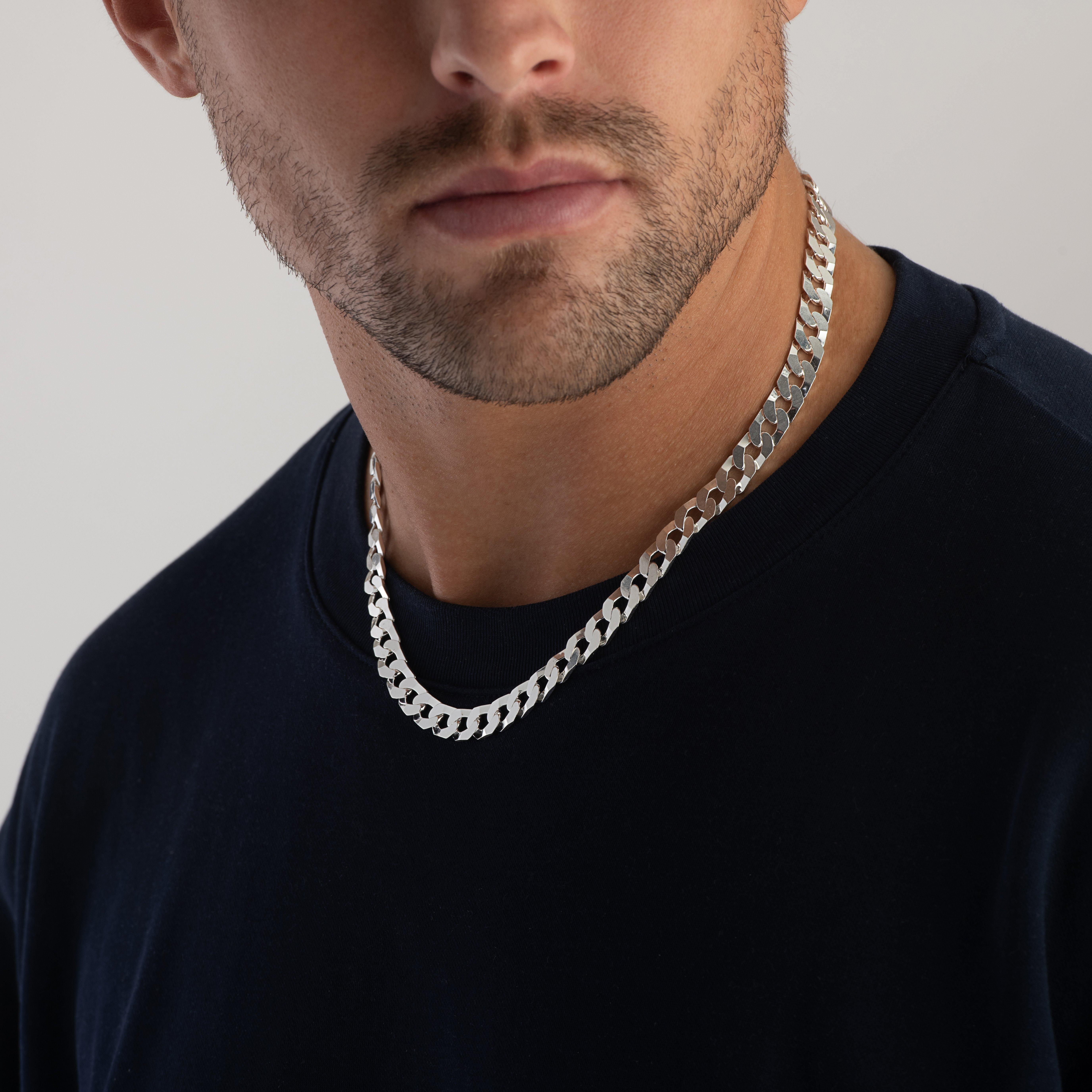 Beaverbrooks mens hot sale silver chains