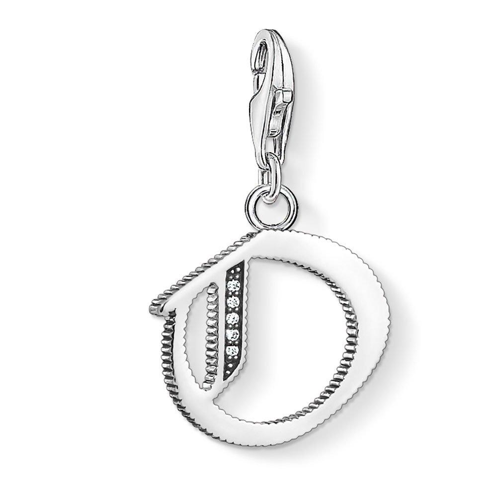 Thomas Sabo Generation Charm Club Vintage Silver O Charm 0114027 Beaverbrooks the Jewellers