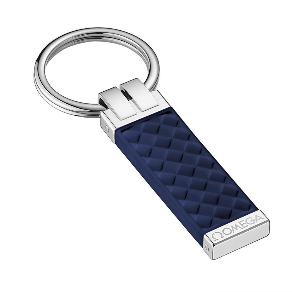 OMEGA Stainless Steel Keyring