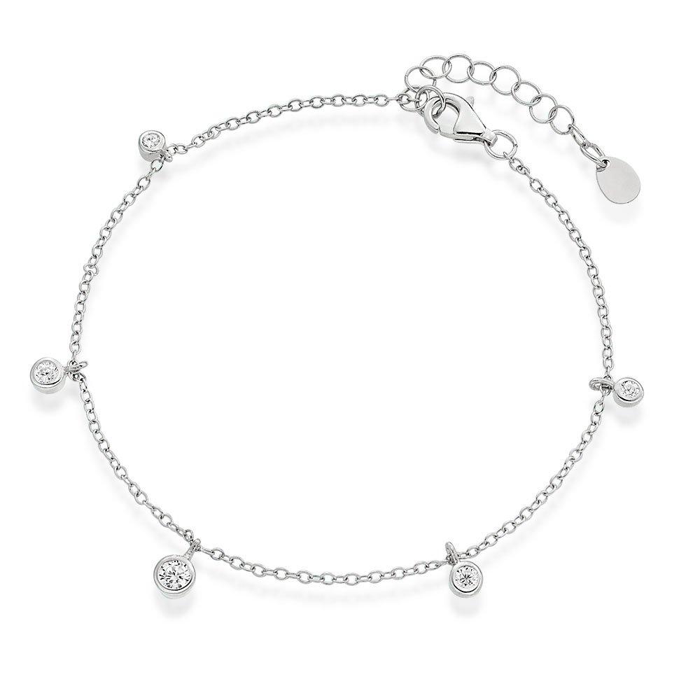 Beaverbrooks silver hot sale sparkle bracelet