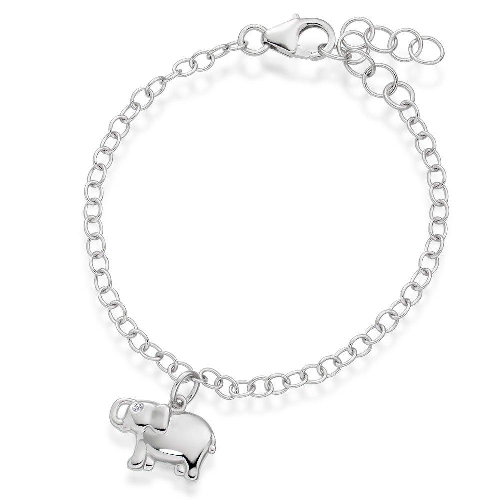 Diamond on sale elephant bracelet