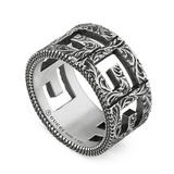Gucci G Cube Silver Ring