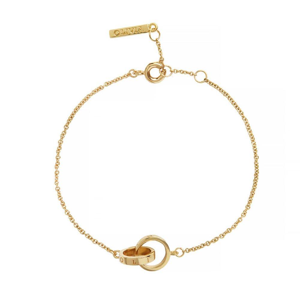 Olivia Burton Classic Gold Tone Bracelet | 0116375 | Beaverbrooks the ...
