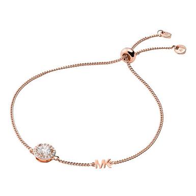 Michael Kors Premium 14ct Rose Gold Plated Bracelet | 0118221 ...