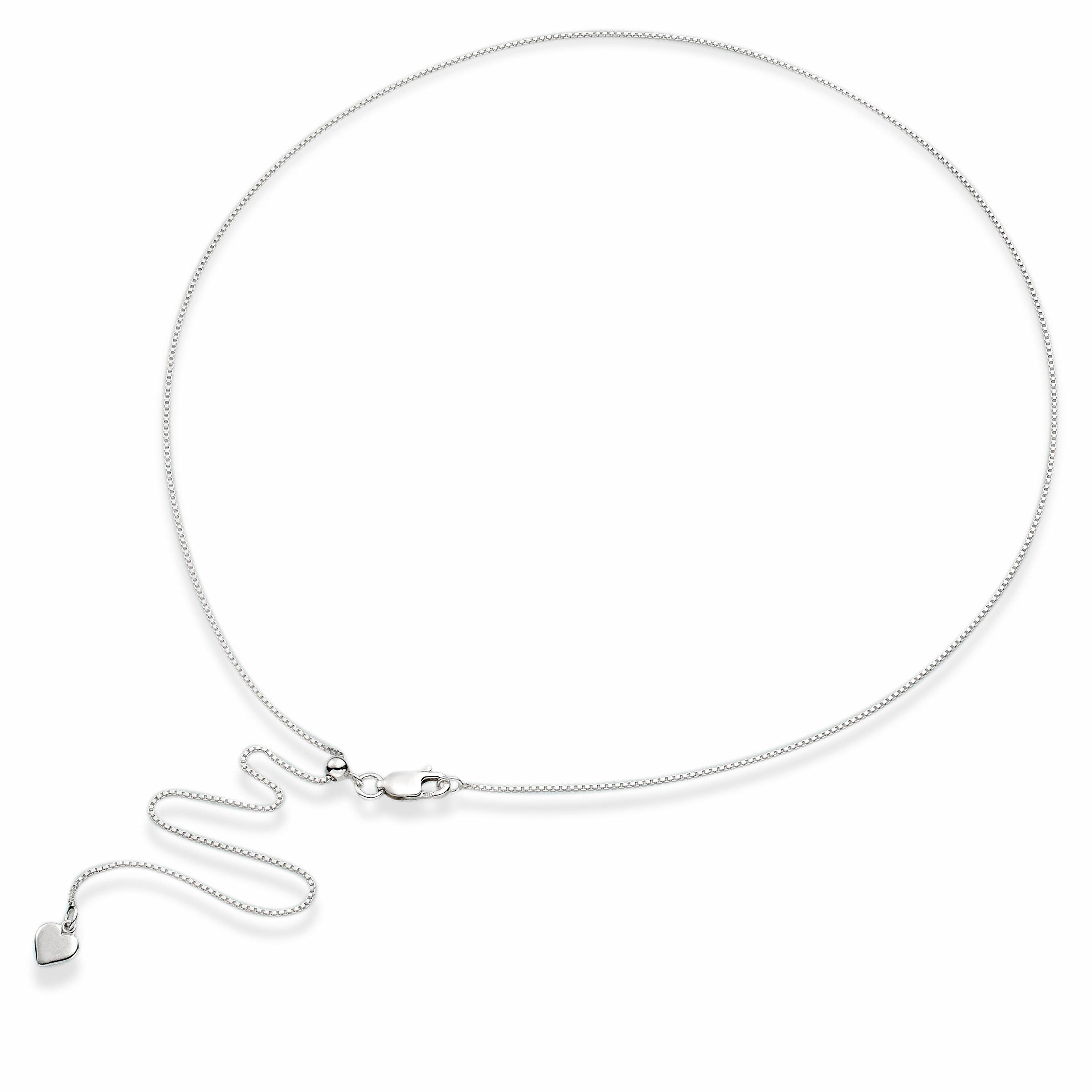 Silver Spiga Adjustable Chain 50cm