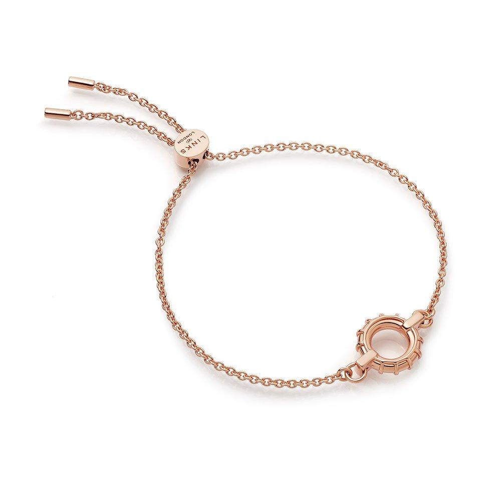 Links of london hot sale rose gold vermeil bracelet