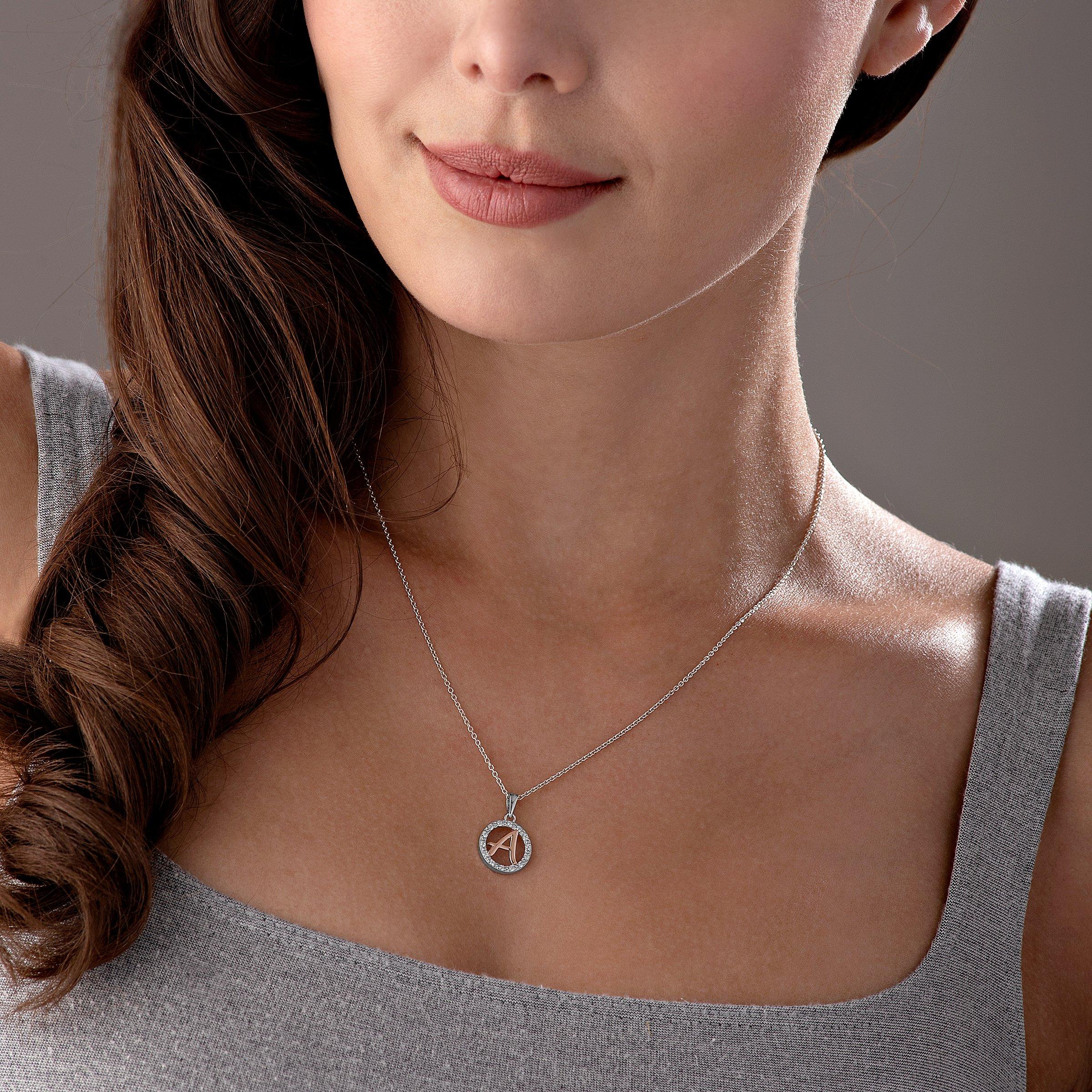 Beaverbrooks initial deals necklace