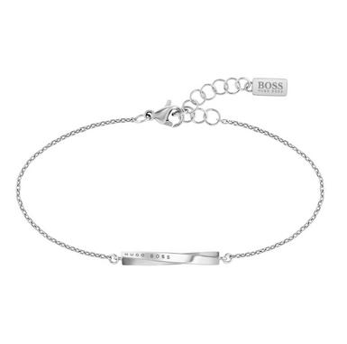 BOSS Signature Bracelet | 0121315 | Beaverbrooks the Jewellers