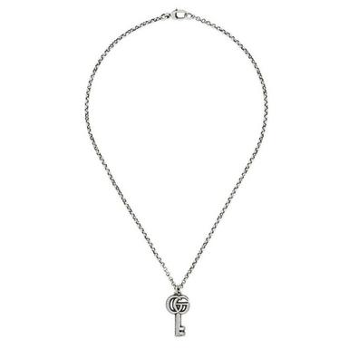 Gucci GG Marmont Silver Necklace | 0122619 | Beaverbrooks the Jewellers