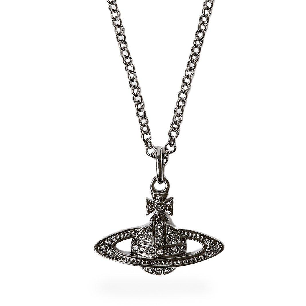 Mini Bas Relief Black Tone Pendant