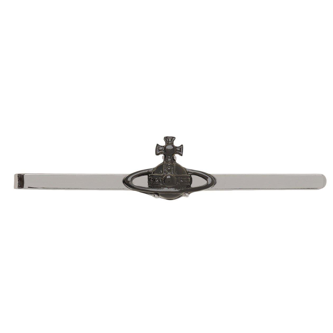 Vivienne Westwood Suzon Black Tone Tie Clip | 0122936 Vivienne Westwood Suzon Black Tone Tie Clip | 0122936