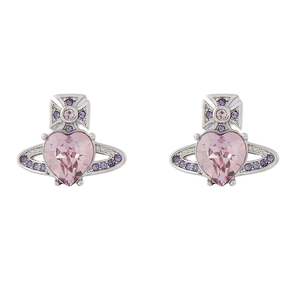 Vivienne Westwood Heart-Shaped Stud Earrings