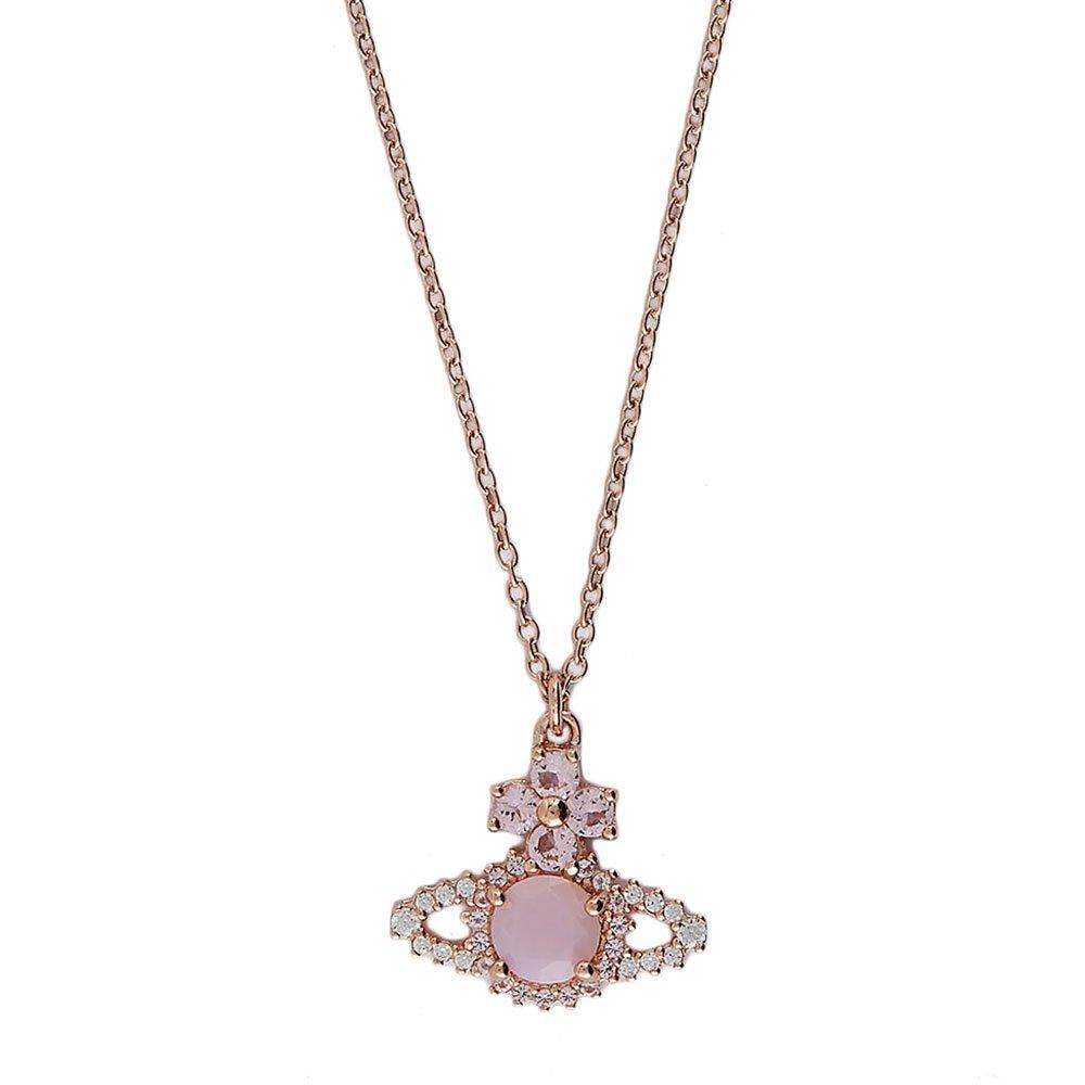 Vivienne westwood valentina necklace rose gold discount