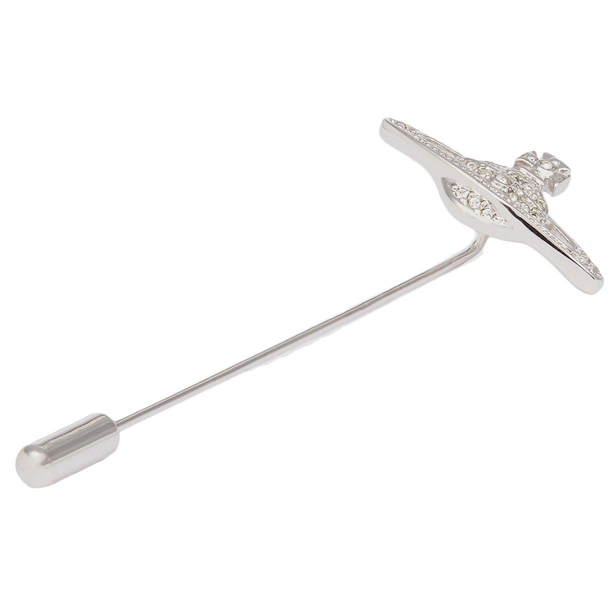 【Vivienne Westwood】Mini bas relief crystal tie pin 19e2551e-c1bc-424b-a1e3-