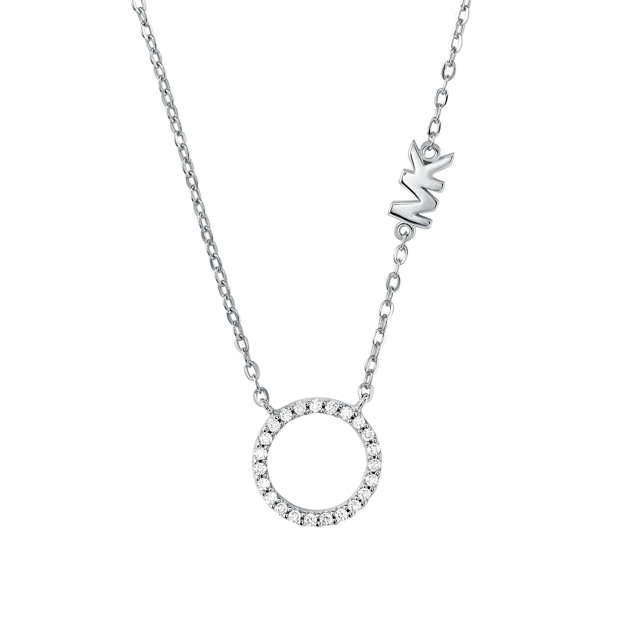 Michael kors circle clearance pendant necklace