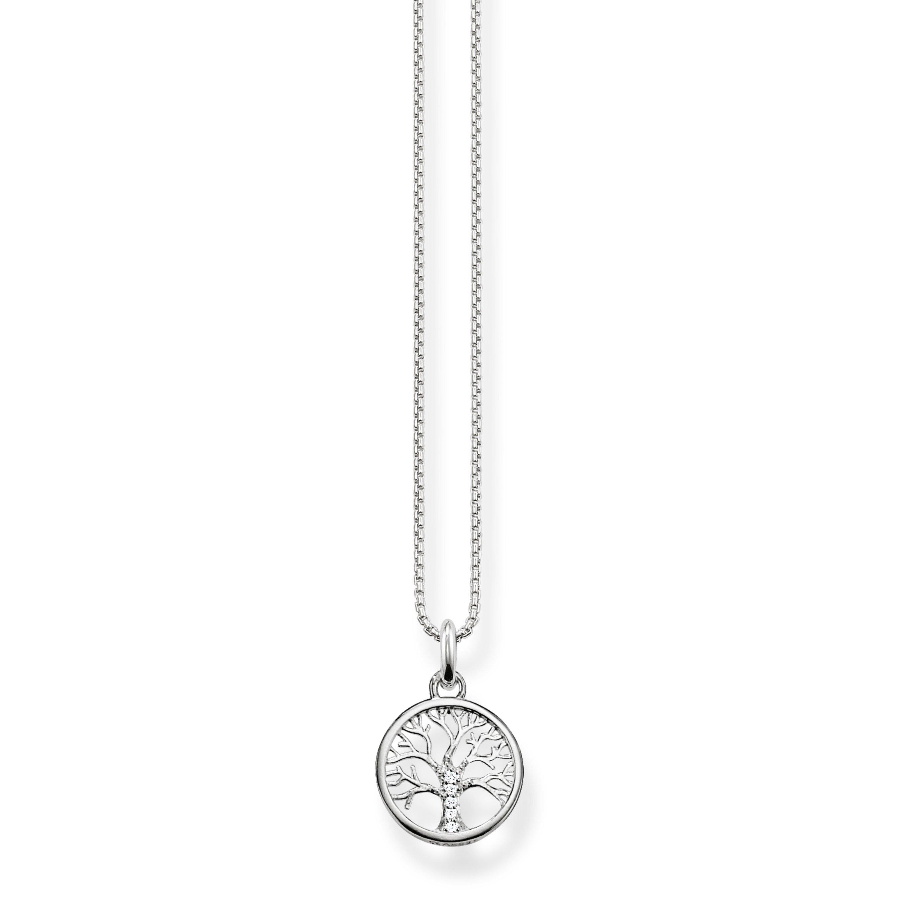 Thomas Sabo Silver Tree Of Love Necklace