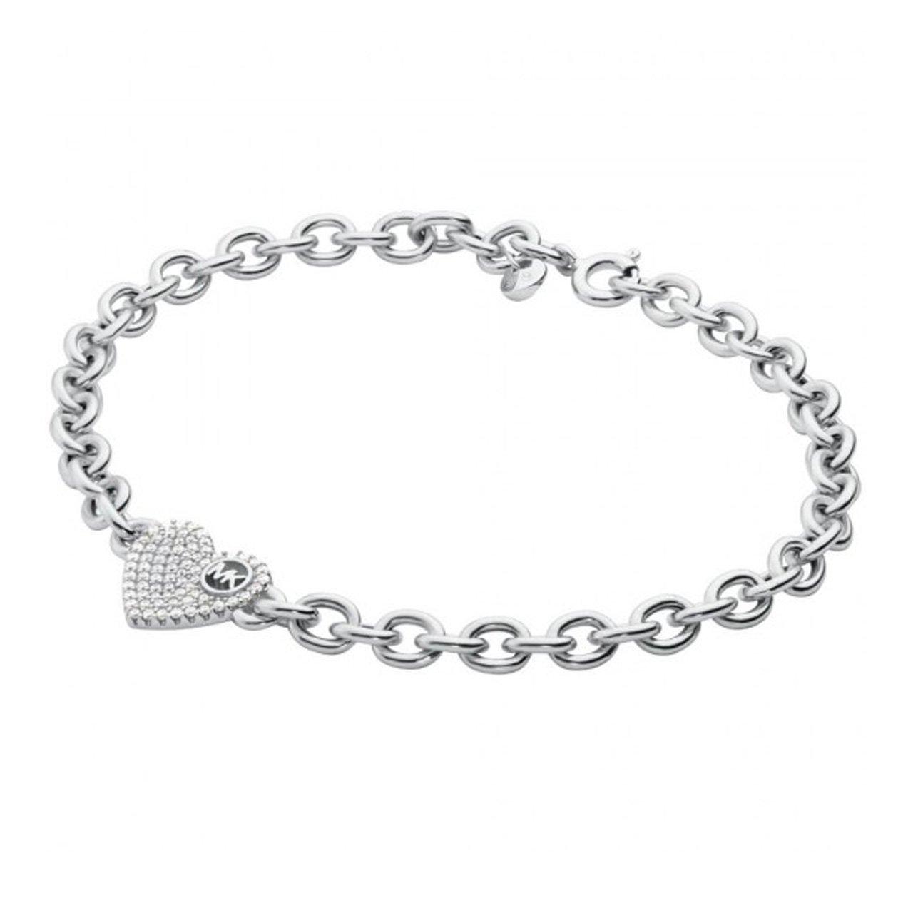 Michael Kors Love Heart Cubic Zirconia Bracelet | 0128139 ...