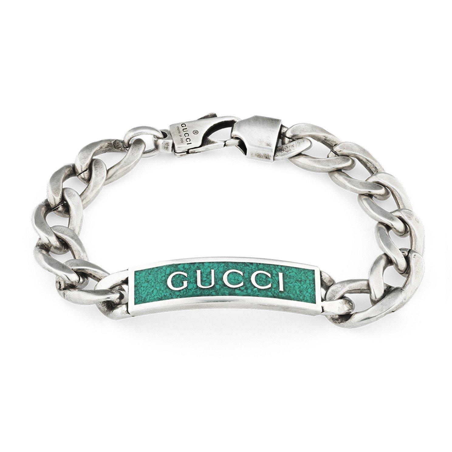 Rose Gold Gold Stainless Steel Gucci Bracelet for Man