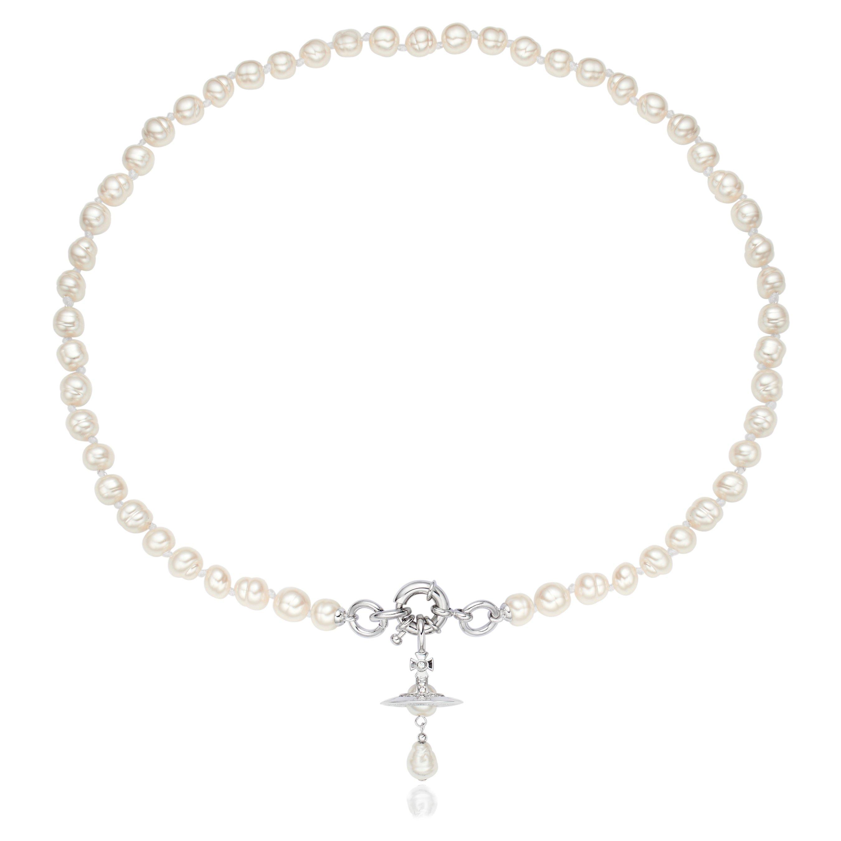 Vivienne Westwood Aleksa Pearl Necklace | 0129988 | Beaverbrooks the ...