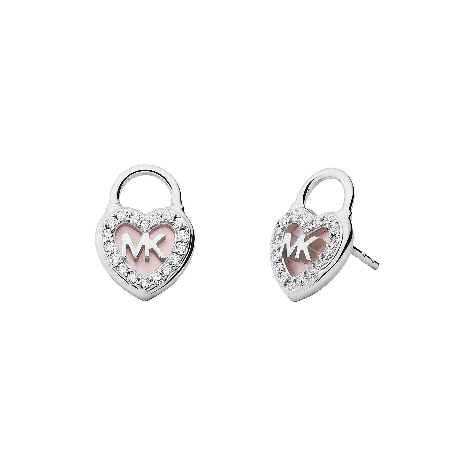 Michael Kors Lock Stud Earrings | 0132079 | Beaverbrooks the Jewellers