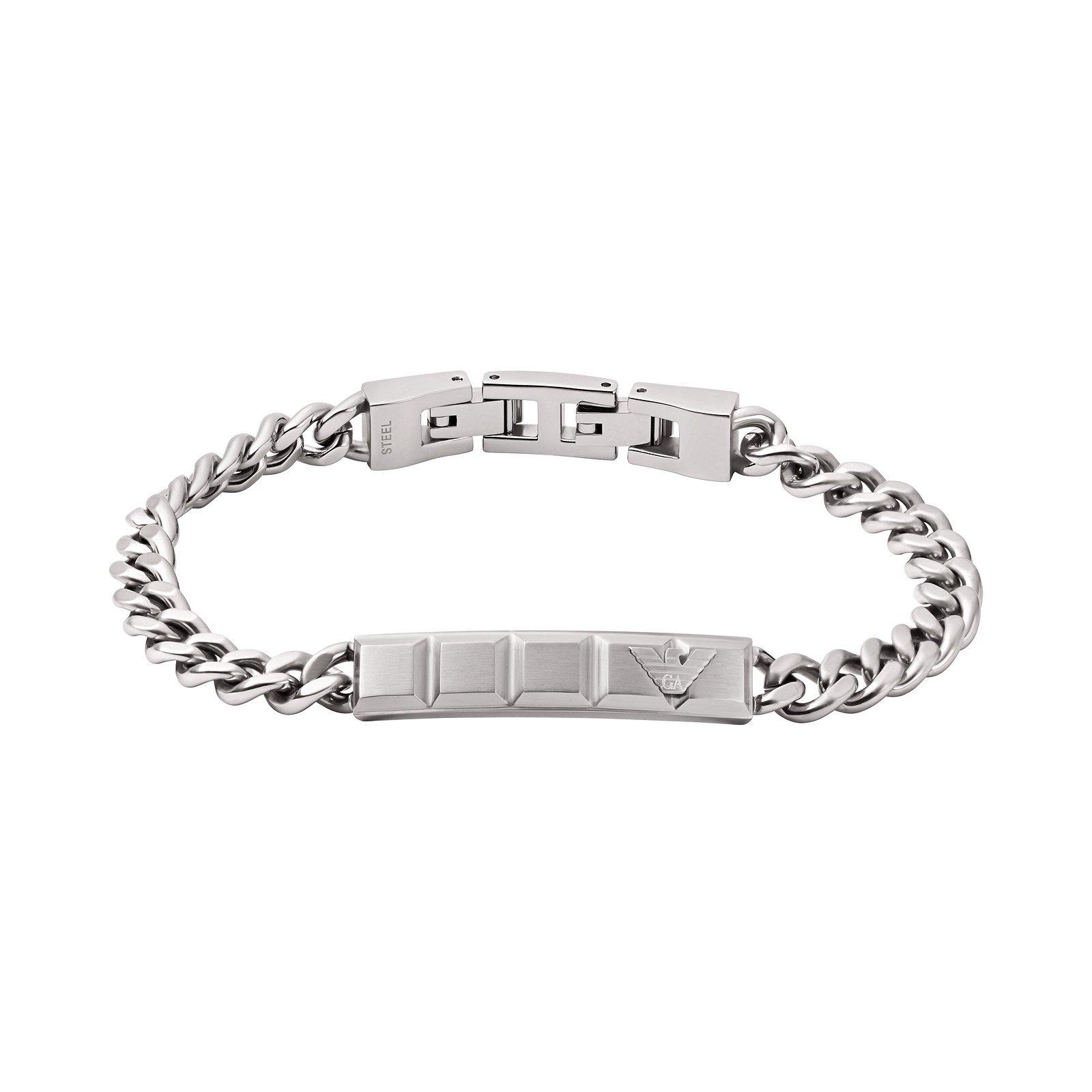 Emporio Armani Chain Men’s Bracelet | 0132099 | Beaverbrooks the Jewellers